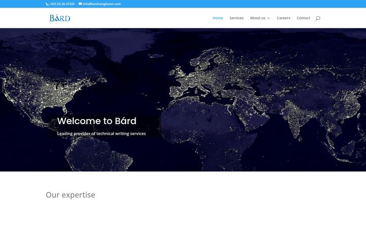Screenshot of bardnangleann.com
