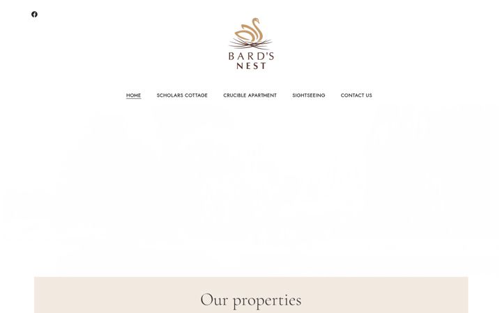 Screenshot του bardsnest.co.uk