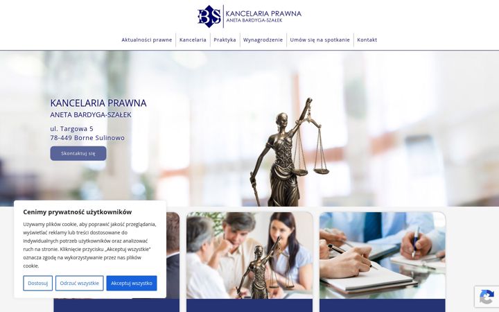 Screenshot of bardyga-szalek.pl