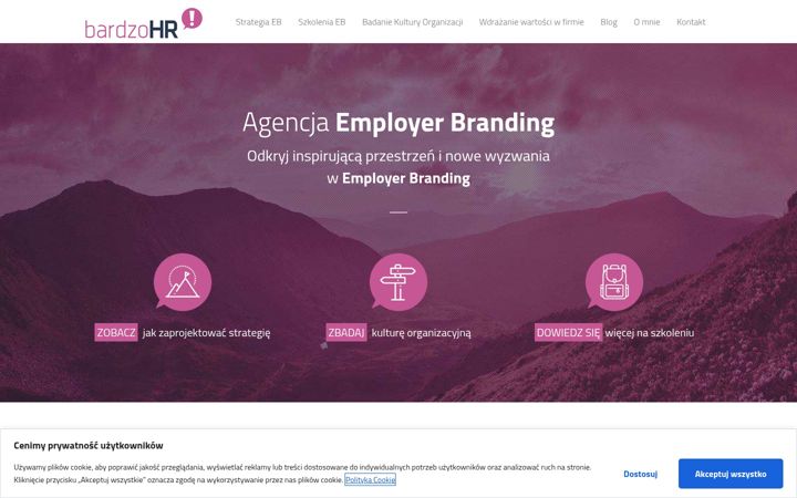 Screenshot of bardzohr.pl
