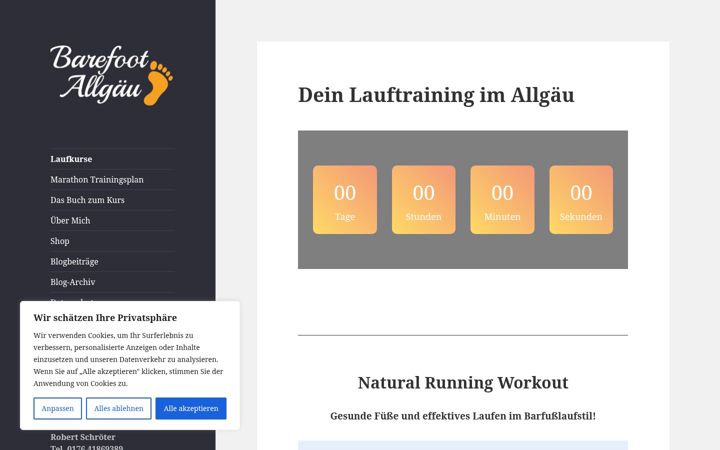 Screenshot of barefoot-allgaeu.de