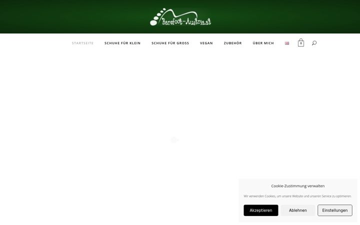 Screenshot of barefoot-austria.at