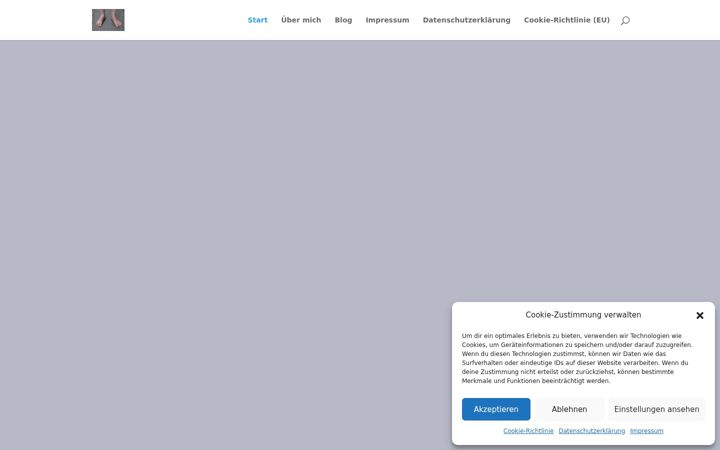 Screenshot of barefoot-axel.de