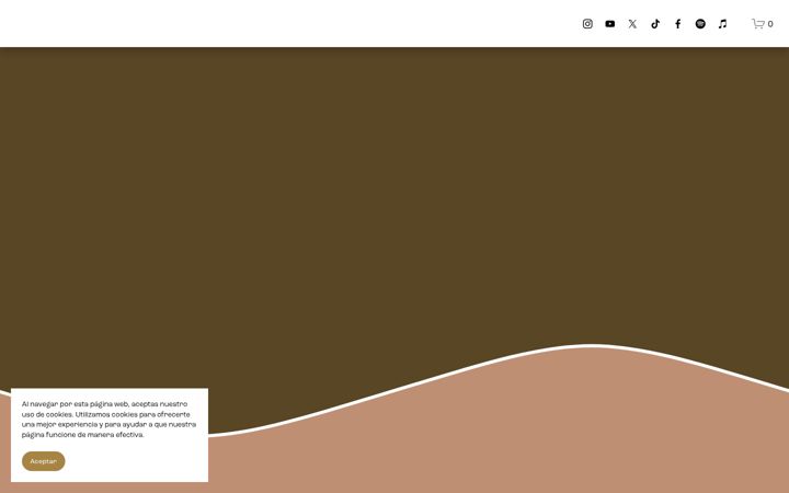 Screenshot of bareimusic.com