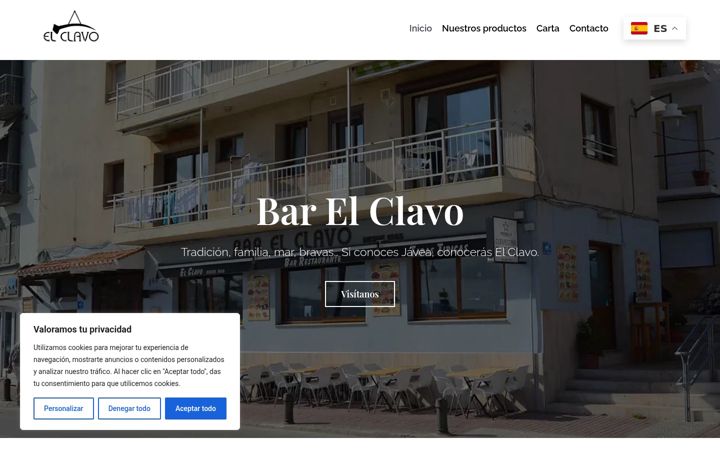 Screenshot of barelclavo.com