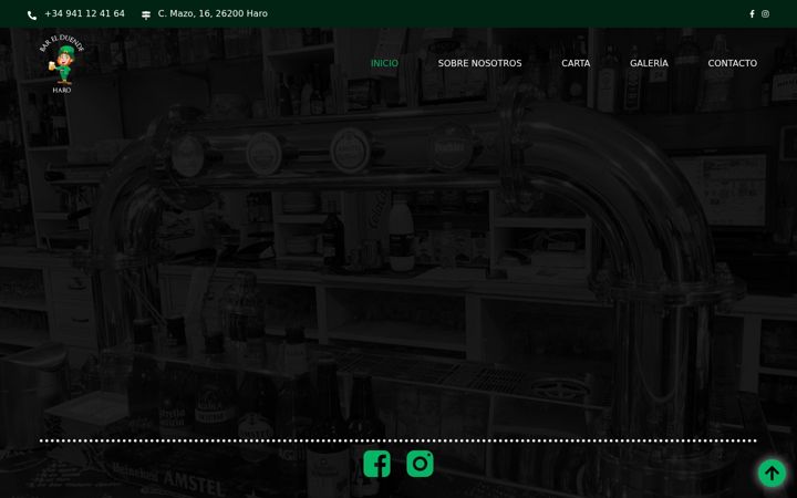 Screenshot of barelduende.com