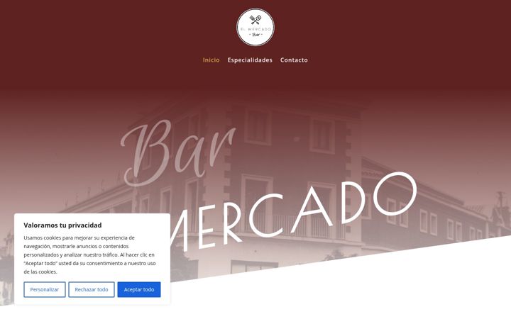Screenshot of barelmercado.es