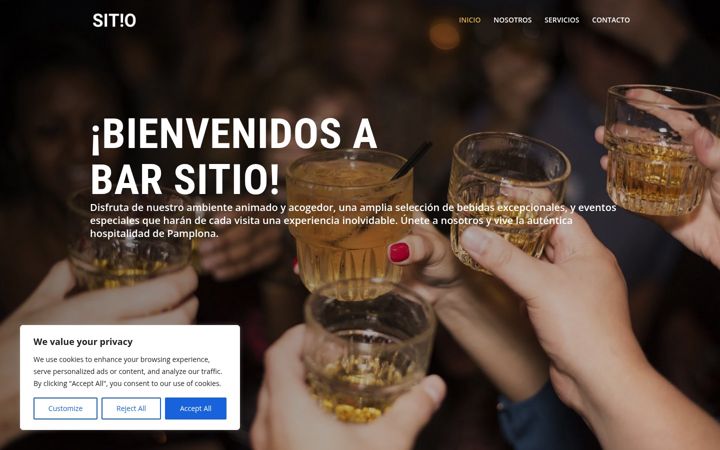 Screenshot of barelsitio.com