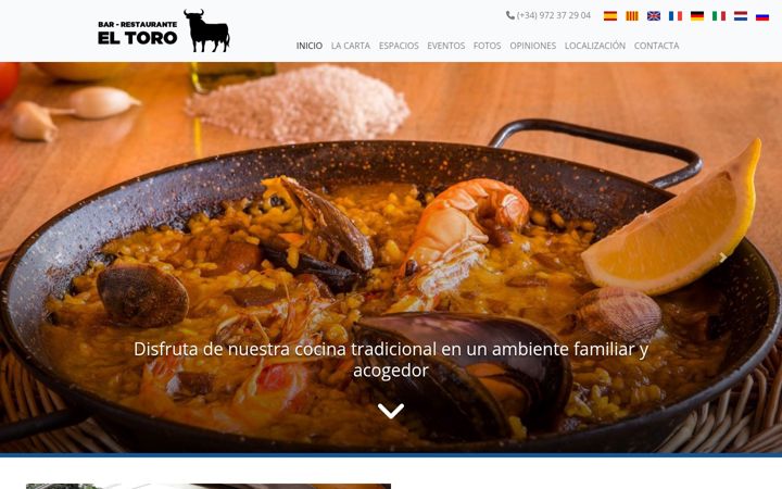 Screenshot of bareltoro.es