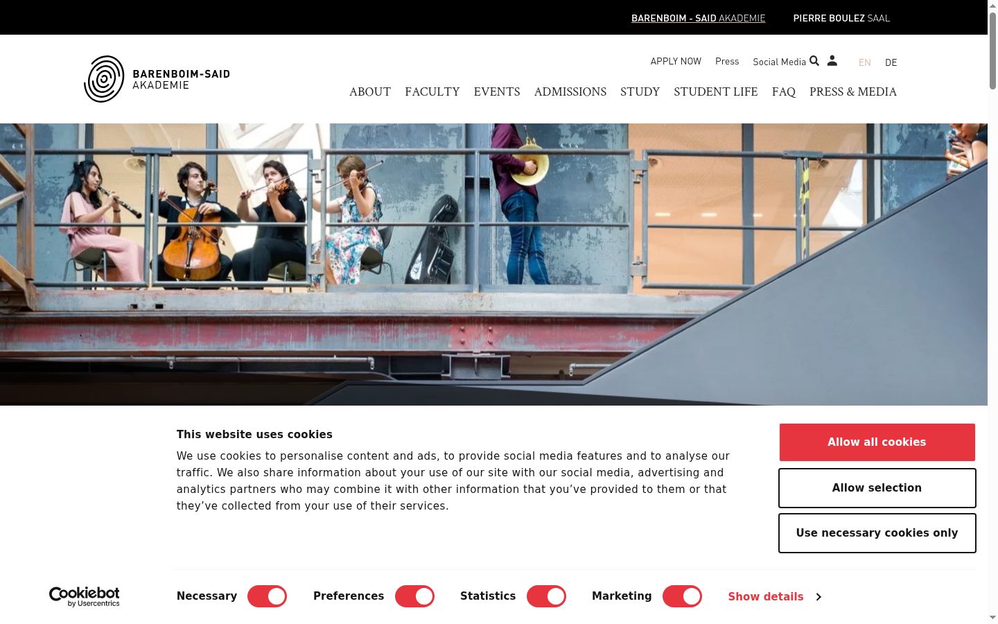 Screenshot tal-banner tal-kunsens muri qabel kwalunkwe interazzjoni