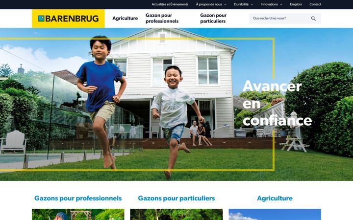Screenshot of barenbrug.fr