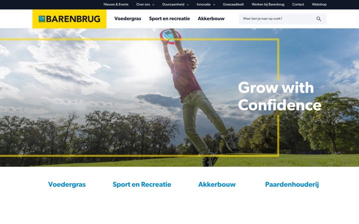 Screenshot of barenbrug.nl