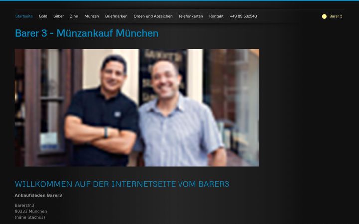 Screenshot of barer3.de