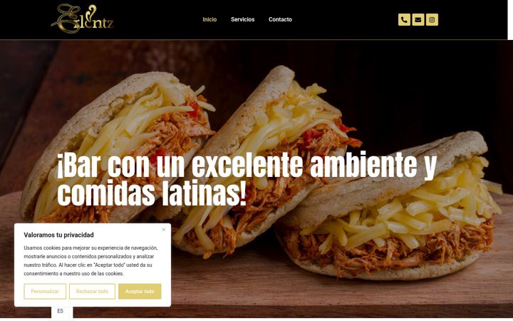 Screenshot of barerlantz.com