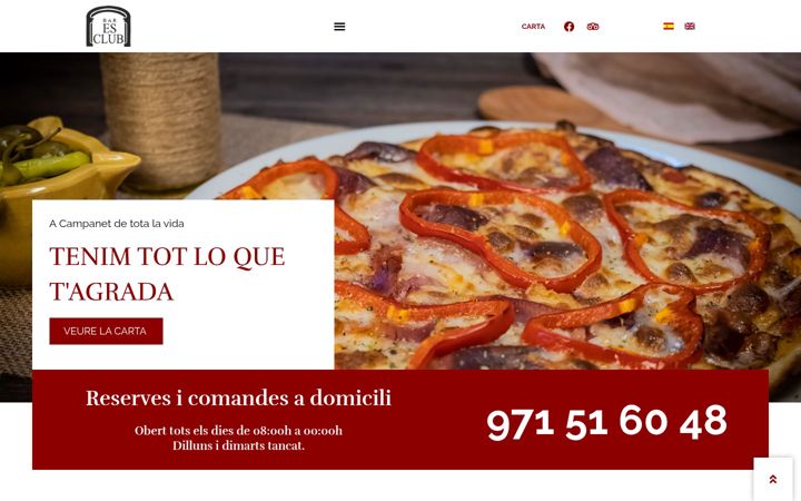 Screenshot of baresclub.com