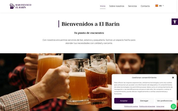 Screenshot of barestancoelbarin.es
