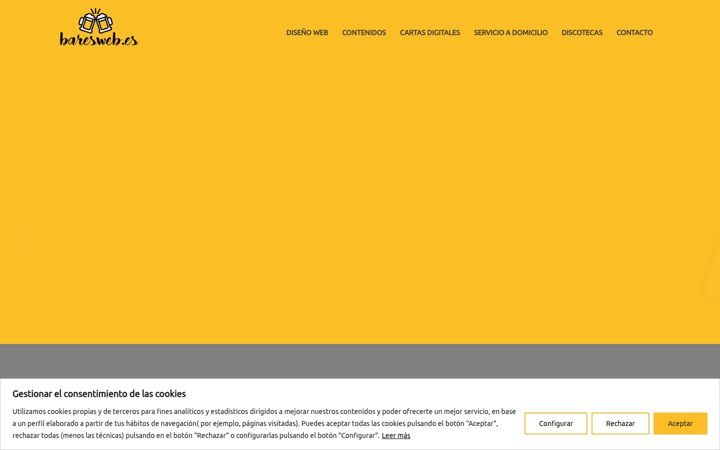Screenshot of baresweb.es