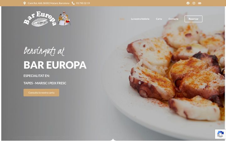 Screenshot van bareuropa.net