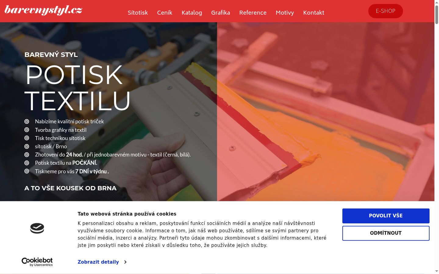 Zrzut ekranu banera zgody wyświetlanego przed jakąkolwiek interakcją