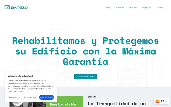 Screenshot of barez17.es