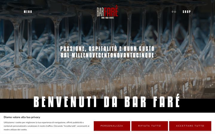 Screenshot of barfare.it