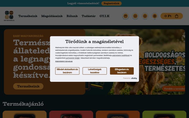 Screenshot of barfmagyarorszag.hu