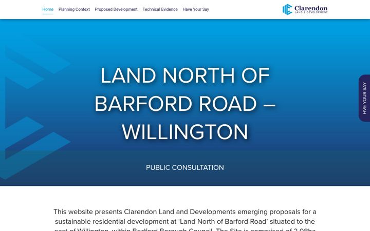 Screenshot of barfordroad.co.uk