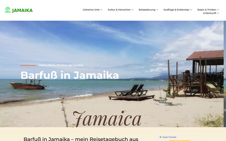 Screenshot of barfussinjamaika.de