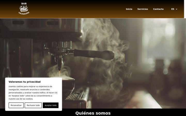 Screenshot of bargaldakanes.es