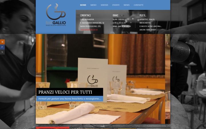 Screenshot of bargallio.it