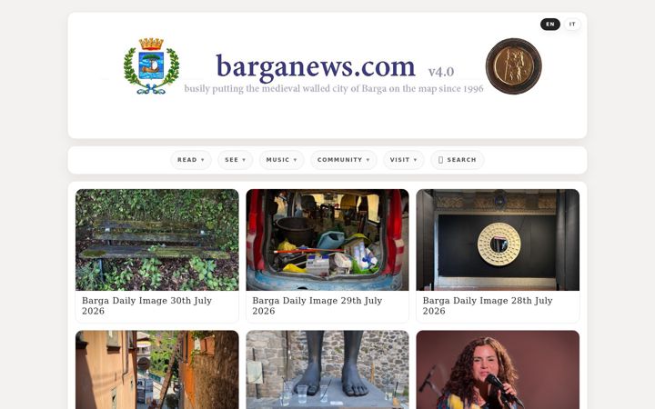 Screenshot of barganews.com