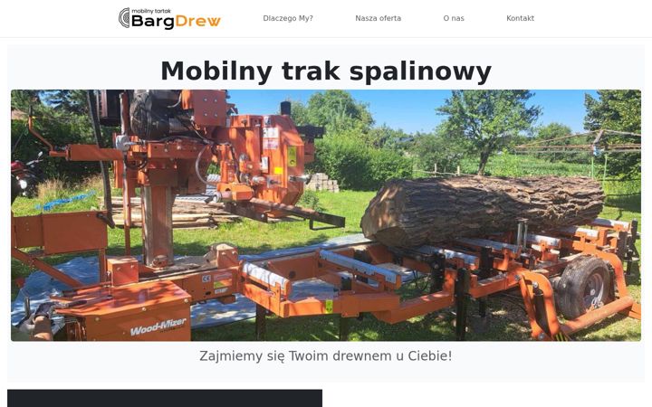 Screenshot of bargdrew.pl