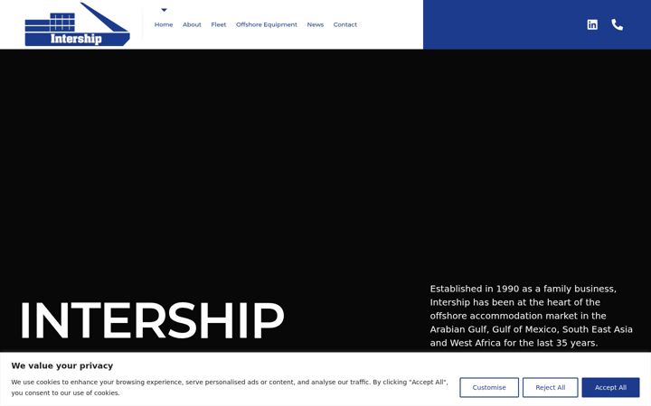 Screenshot of barges.com