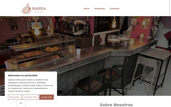 Screenshot of barhaizea.com