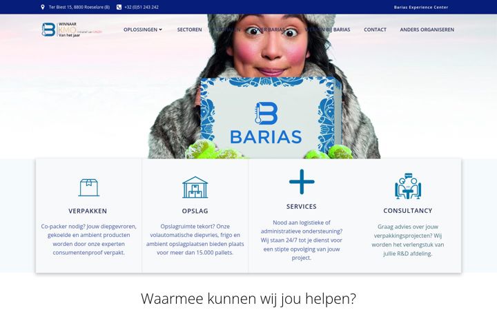 Screenshot di barias.be