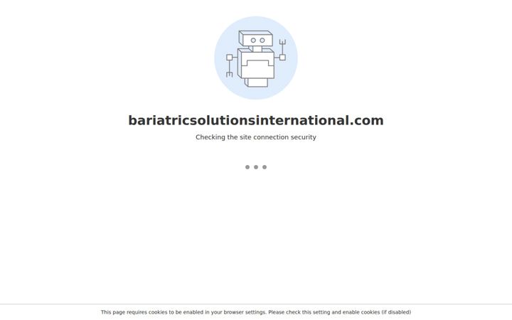 Screenshot of bariatricsolutionsinternational.com
