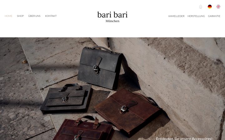 Screenshot of baribari.net