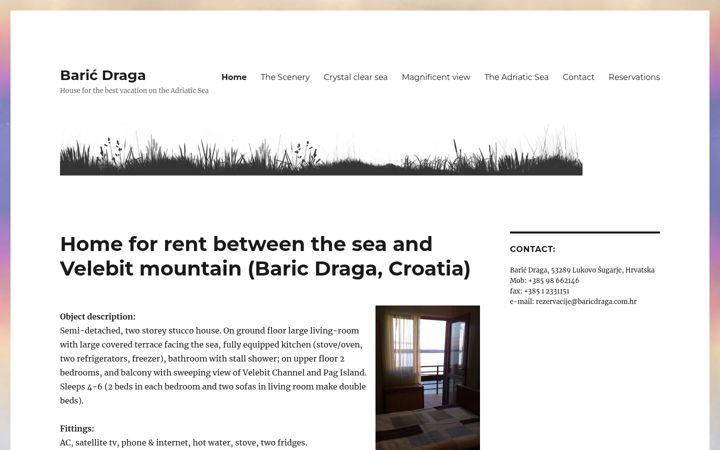 Screenshot of baricdraga.com.hr