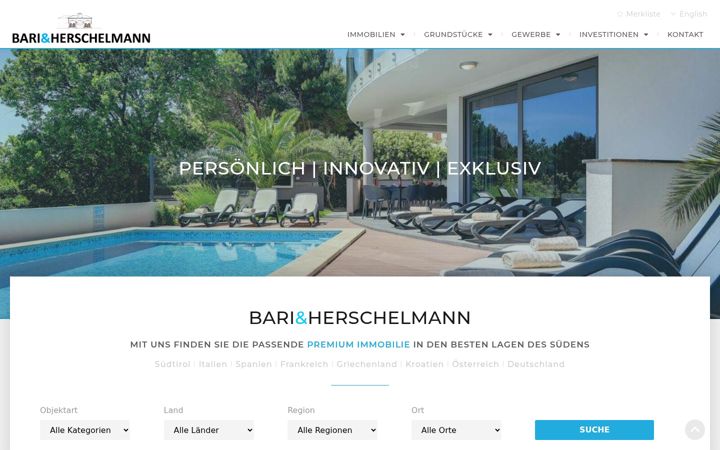Screenshot of bariherschelmann.de