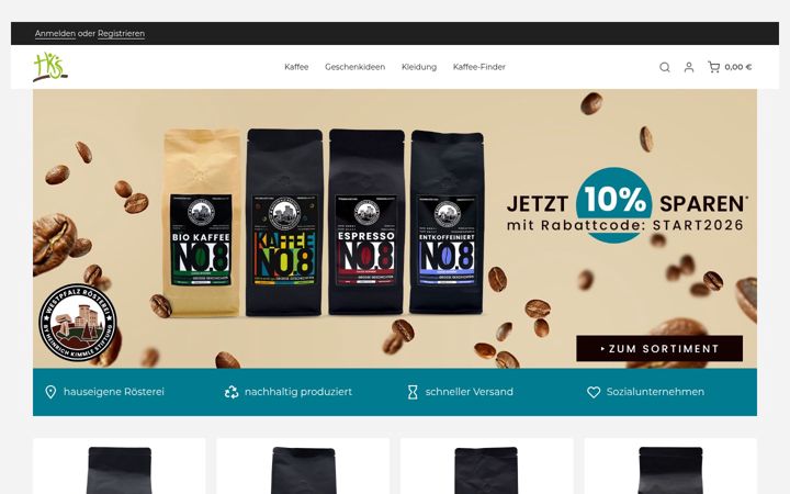Screenshot of barista-ps.de