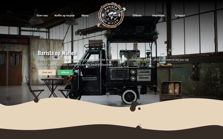 Screenshot of baristaopwielen.nl