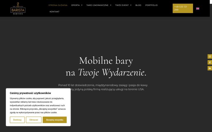 Zrzut ekranu baristaservice.pl
