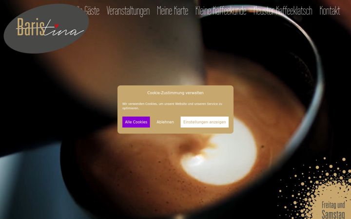 Screenshot of baristina-rheine.de