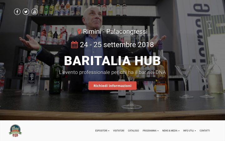 Screenshot of baritaliahub.it