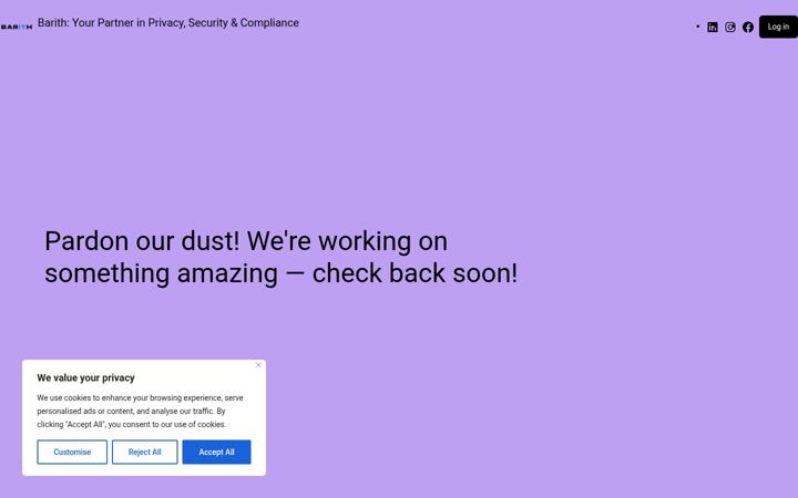 Screenshot of barith.com