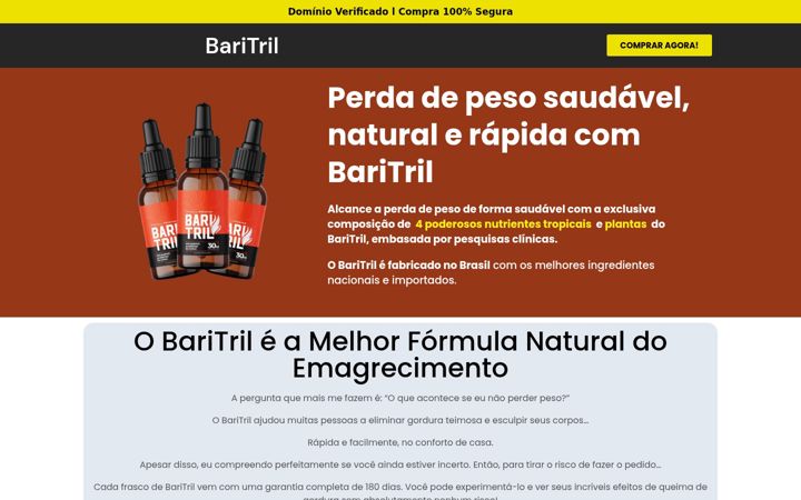 Ekrānuzņēmums no baritril.com.br