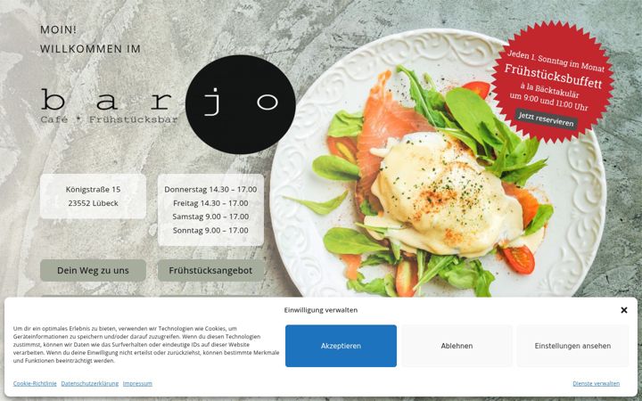 Screenshot of barjo.cafe