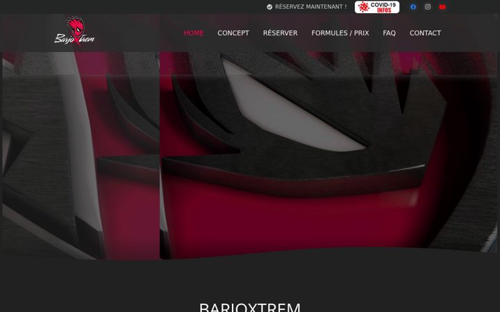 Screenshot of barjoxtrem.fr