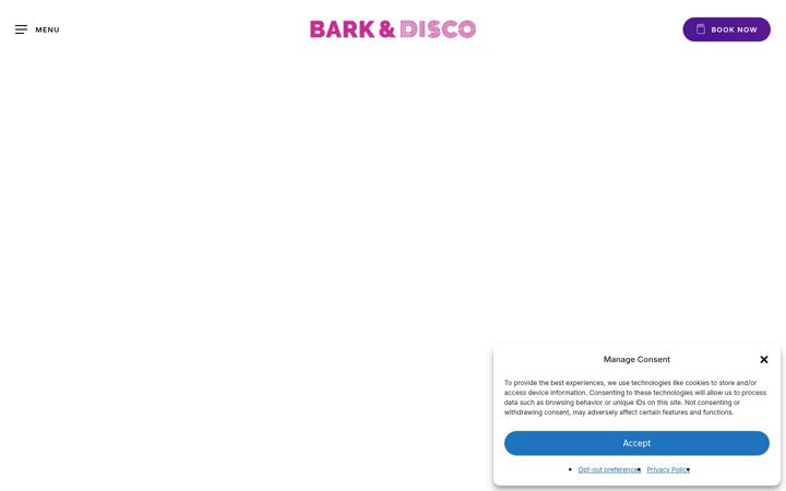 Screenshot of barkanddisco.com