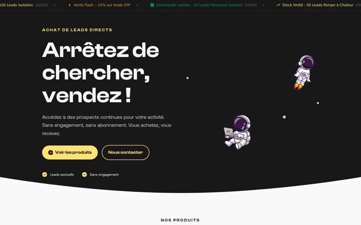 Screenshot of barkay-lead.com